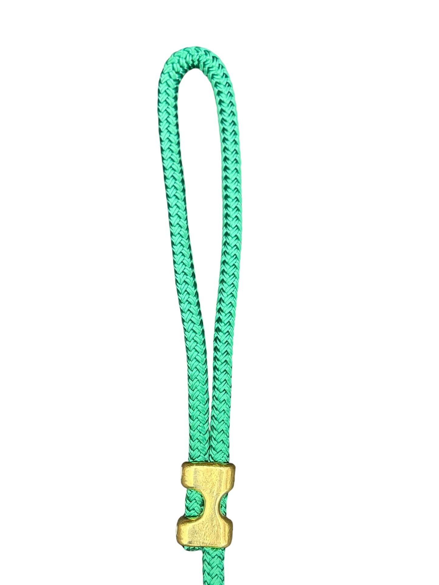 Canis Clip Lead - Brass - Hunter Green SS