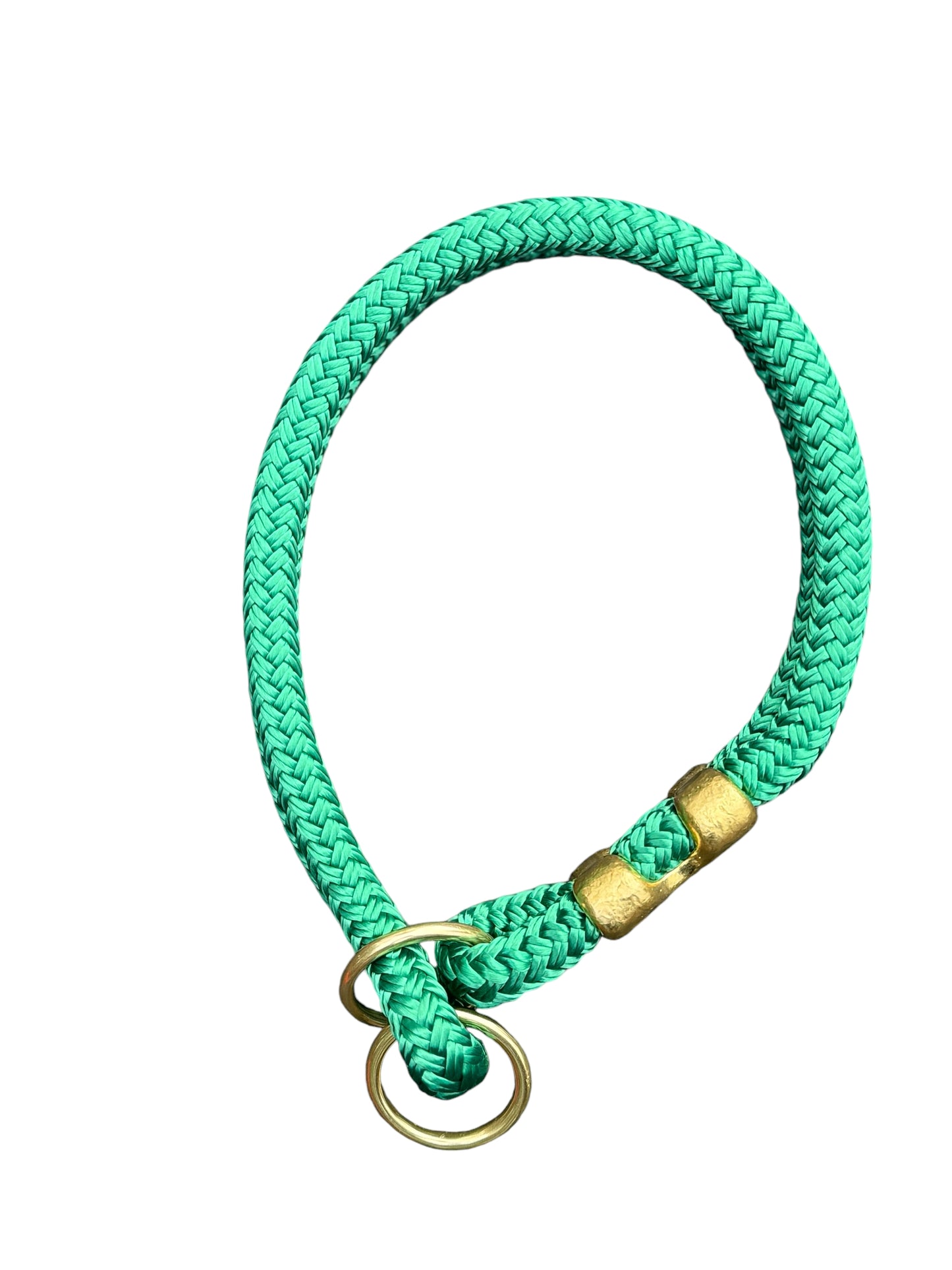 Canis Slip Collar - Brass - Hunter Green SS