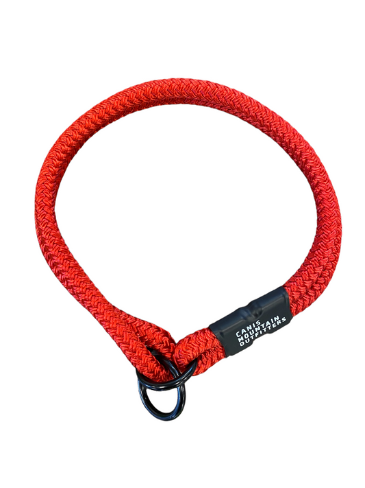 Canis Slip Collar - Soft Series - Red