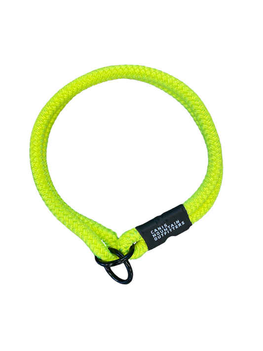 Canis Slip Collar - Soft Series - Neon Yellow
