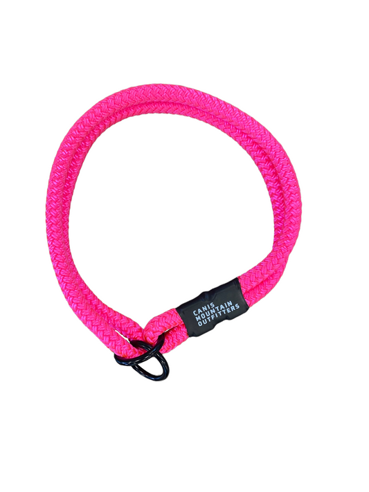 Canis Slip Collar - Soft Series - Neon Pink
