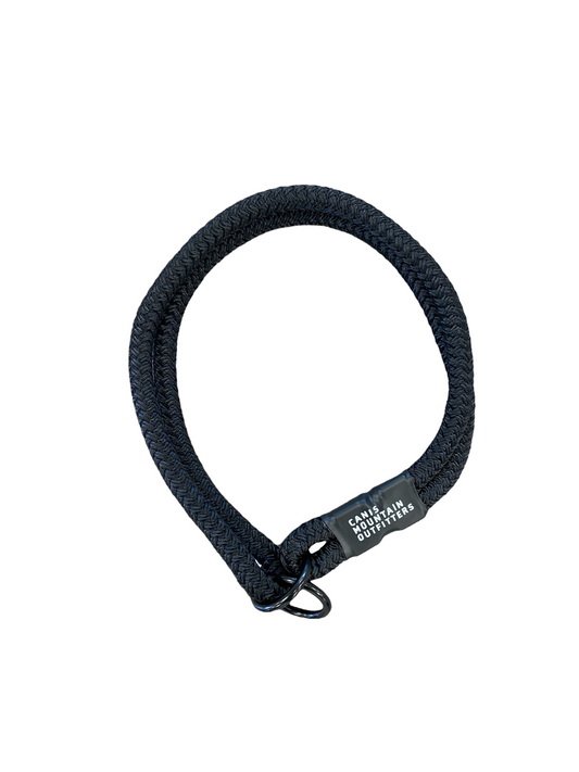 Canis Slip Collar - Soft Series - Black