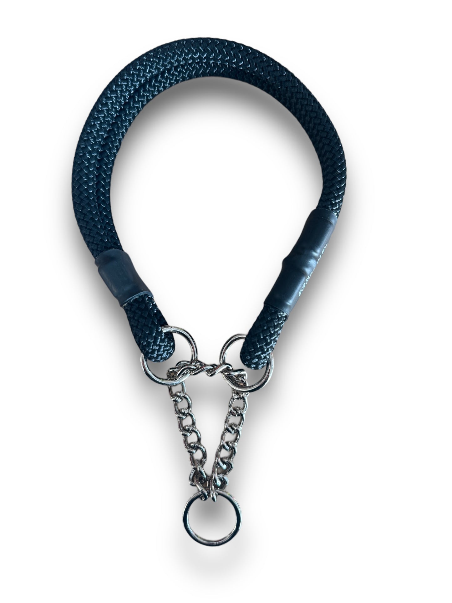 Martingale Rope Collar - Rugged Series - Blue Orange 10.1mm