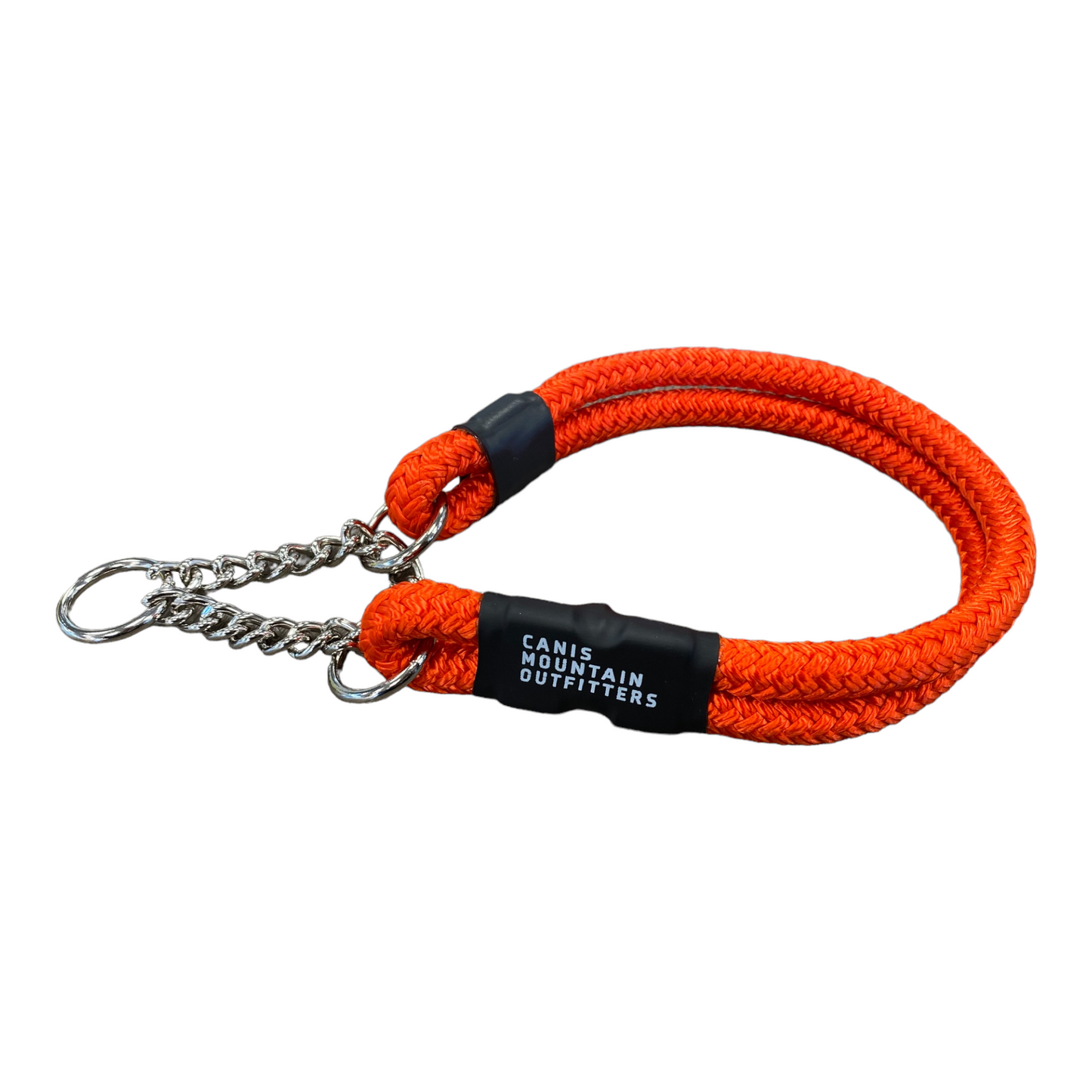Martingale Rope Collar - Soft Series - Orange 9.5mm